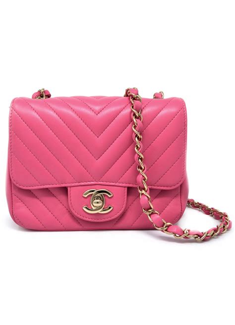 chanel pink chevron flap|chanel silver flap bag.